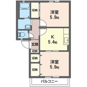 ウィローズコート B 202号-16