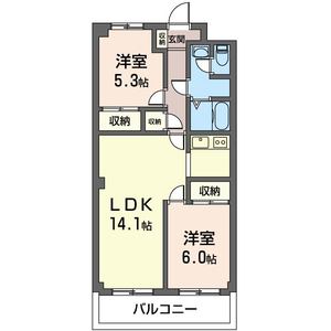 リッシェルート 203号室