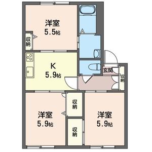 ラークスクエア　Ⅰ 205号室