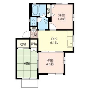 ロイヤルハイツ　Ｂ 101号室