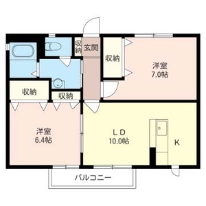 グランシード市川 201号室