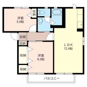 ＳＰＲＵＣＥ　ＯＫＵＴＳＵ　Ⅰ 202号室