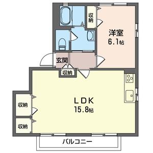 サニーハイツ駒ヶ橋 101号室