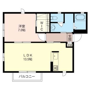 ヴェルドミール　Ｅ 201号室