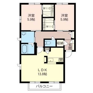 ソレアード　Ｂ 201号室