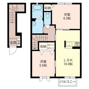 エコール・ド・ドルフ　Ⅲ 203号室