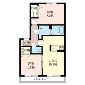 モンテベルデ　Ⅰ 103号室