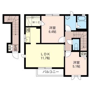 ファーブルタウン　Ⅲ 201号室