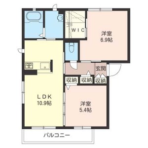 エーデルラントⅢ 201号室