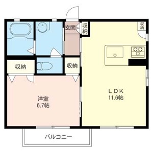 グレース　Ｋ 201号室
