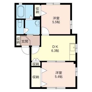 フローラルハイツ富士見 102号室