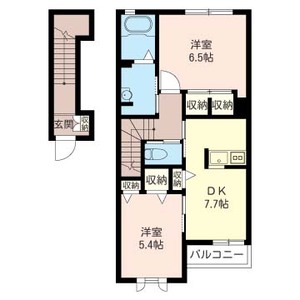 ヴェスト富岡 202号室