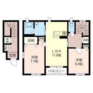 ルミナス糀屋 201号室