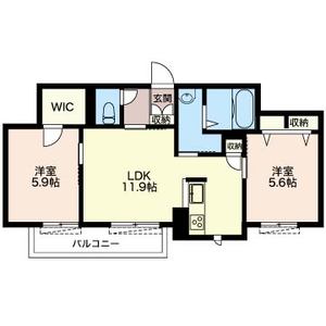 ルミウス港南台弐番館 102号室