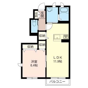 アルフラット 102号室