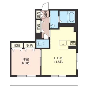 ベレオＫＭ　Ⅱ 101号室