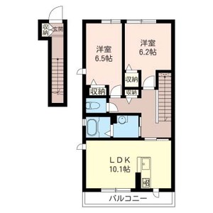 プラウドＳ・Ⅰ 203号室