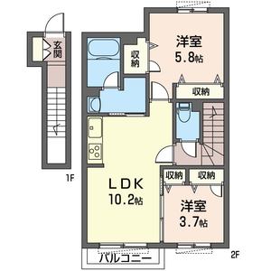 Ｃａｓａ　Ｓｏｌｅｉｌ 202号室