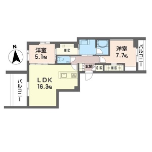 シーサイドルーチェ森戸 303号室