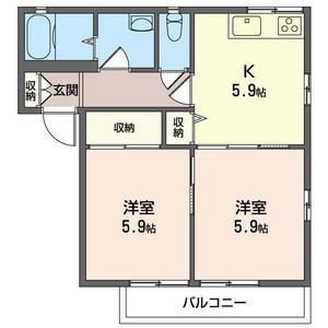 ルミエール城山 102号室