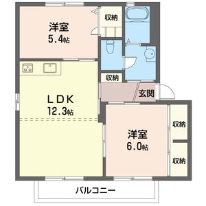 サニーテラス・ミヤ　Ⅲ 202号-5