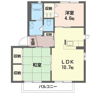 バリュージュ城山三番館 201号室