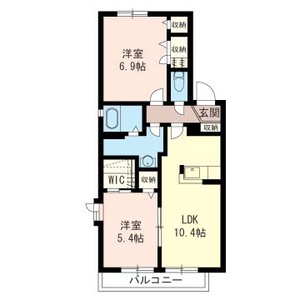 ドミールエビナ参番館 102号室