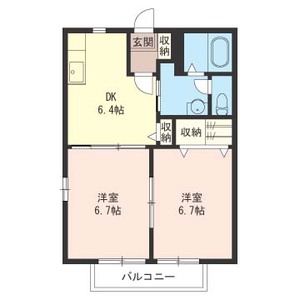 ルピナスⅡ 203号室