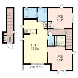 ルミエールＳ・Ｋ　Ｂ 201号室