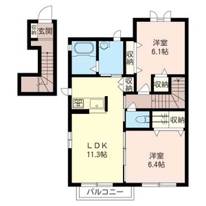 ＭＵＬＢＥＲＲＹ　ＨＥＩＧＨＴＳ　Ｂ 202号室