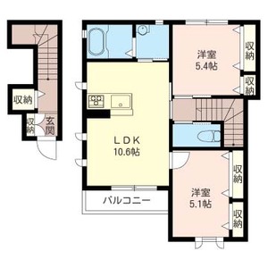 コーポ　クレール　Ｂ 201号室