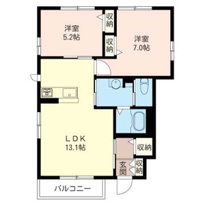 ルミエール湘南　Ｂ 101号室