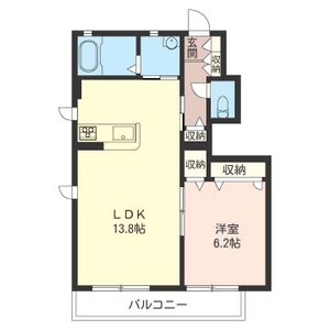 シエル・ブリュ－　Ｂ 103号室