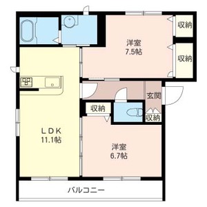 フォレナ　アイ 201号室
