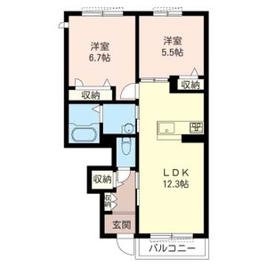 グランシャリオ 102号室