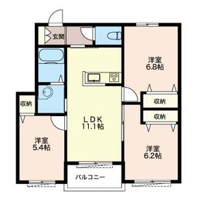 ル　プティ　ボヌ－ル 202号室