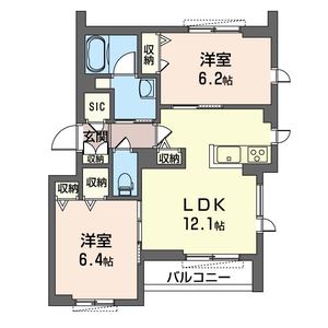 セレ－ネ 201号室