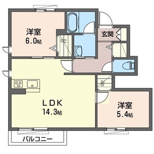エクランジェ 103号室