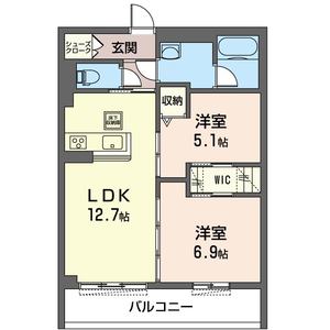 アルカディア　ルーチェ 105号室