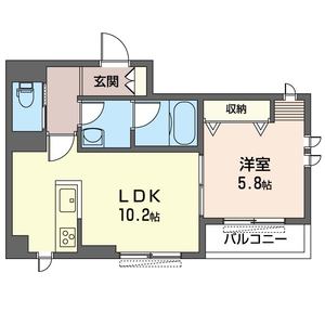 中沢ハイツ　Ｂ 101号室