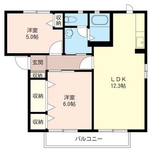 ディアコート　Ⅱ 102号-4