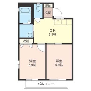 ラルジュ鎌倉　Ⅱ 202号室