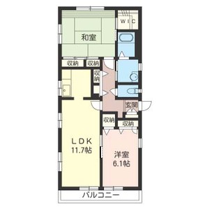 パラディウス新町Ｇ－１ 201号室