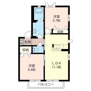 サンヒルズ　Ⅰ 201号室