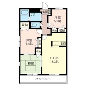 エテルノ弥勒寺 206号室