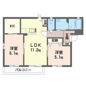 ヒル・リヴィエール 101号室