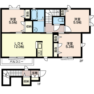 フロレスタ 202号室