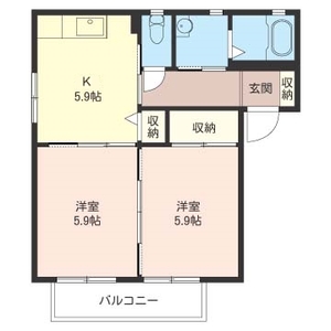 クレールメゾン 201号室