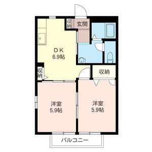 プリュニエ　Ｃ 202号-4