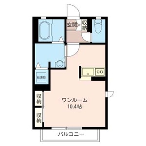 クレールアカラ 201号室